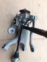 Купить Audi a6 a7 c7 рестайлинг  поворотный кулак правая задняя приводной вал 34km, фото thumb