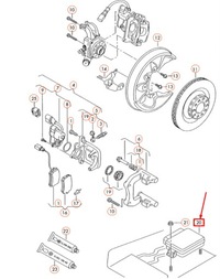 фото thumb №6, Audi a8 d3 rear парковочный brake управление module 4e0910801d