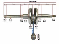 Купити Wał колінчастий 1638162180 citroen peugeot 1.5 bluehdi оригінал, фото thumb
