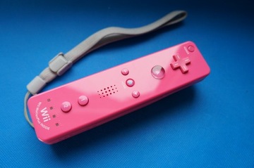 Kontroler NINTENDO WII REMOTE Motion PINK Różowy RVL-036 + etui