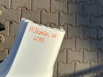 фото thumb №6, Alhambra 7n5 7n рестайлінг бампер зад білий lc9a 4pdc