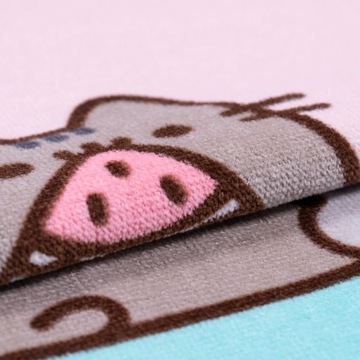 Ręcznik z haftem imię do przedszkola 30x50 Pusheen