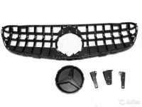 фото thumb №3, Решітка радіатора mercedes glc x253 15- black gt-r style