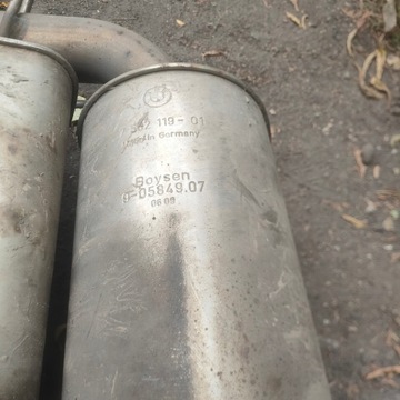 фото thumb №6, Bmw e60 e61 глушитель труба выхлоп 7562119 n54 535xi 3.5i 3.0i