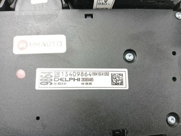 ПАНЕЛЬ РАДИО КОНДИЦИОНЕРА OPEL MERIVA B LIFT ASTRA J 13435148