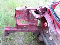 фото thumb №6, Nissan qashqai j10 +2 лонжерон чверть перед права блок двигуна a