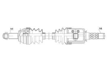 фото thumb №10, Полуось приводная передняя l/p subaru forester sh 08-