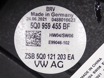 фото thumb №8, Корпус вентилятора вентилятор 5q0121205bd 5q0959455bf skoda octavia iv 2.0d