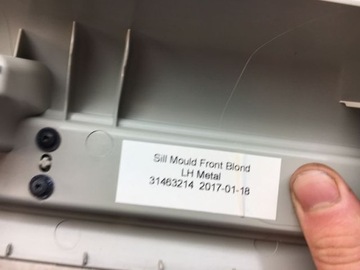 фото thumb №5, Volvo xc90 ii защита накладка порога левый перед 31463214