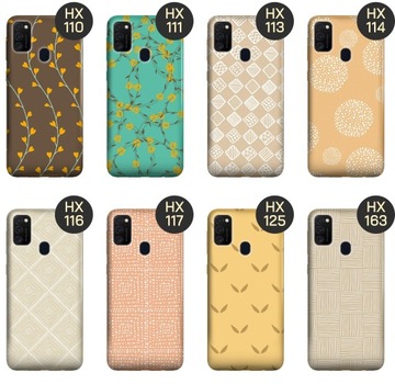 ETUI DO SAMSUNG GALAXY M21 WZORY UNIWERSALNE ZWYKŁE MIX OBUDOWA POKROWIEC
