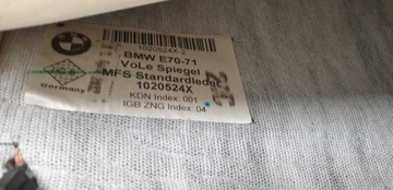 фото thumb №12, Коврик нагревательная обивка спинка сиденья перед правый bmw x5 e70 чёрная кожа