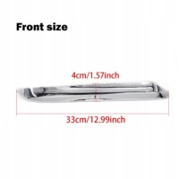 фото thumb №9, 2 штуки молдинг хром бампера замінник для  citroen c5 x7 2007-2015