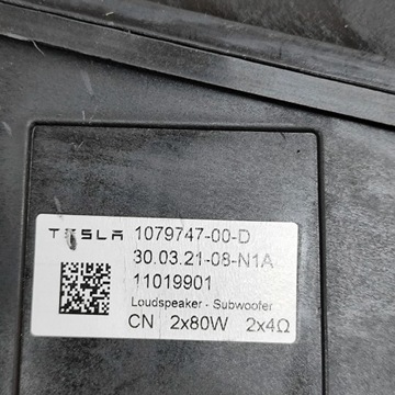 фото thumb №5, Tesla модель 3 2021 динамік низькочастотний