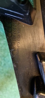 фото thumb №5, Решётка радиатора передняя решётка радиатора перед audi rs3 8y0853651 pod камера