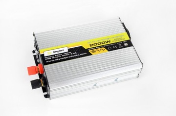 SKYLED ИНВЕРТОР 2000ВТ ПОЛНЫЙ СИНУС 12В 230В USB