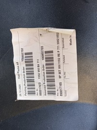 фото thumb №6, Бампер задній задня volvo v60 ii lift poznań