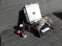 фото thumb №1, Набір стартовий бортовий комп'ютер dacia оригінальний номер 237109221r