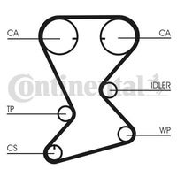 фото thumb №9, Continental ct1108 ремінь розподільного валу