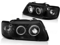 фото thumb №1, Лампы audi a3 8l 96-00r angel eyes ccfl led black