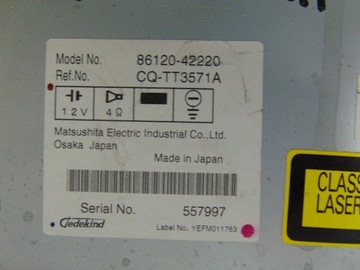 фото thumb №11, Радіо заводські toyota rav4 iii 86120-42220 модулі pz409-00292-01 комплектні