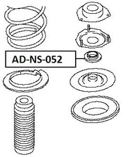 фото thumb №3, Подшипник крепления амортизатора infiniti fx 03-