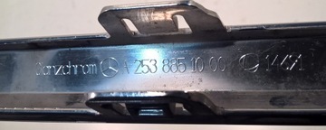 фото thumb №10, Mercedes glc x253 2015- хром планка бампера зад оригінальний номер a2538851000