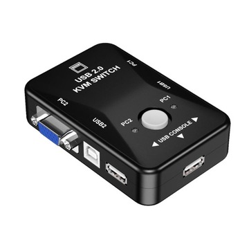 KVM-переключатель USB 2.0 на 2xPC 2xUSB