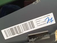 фото thumb №5, Стекло задняя задняя mercedes w205 sedan