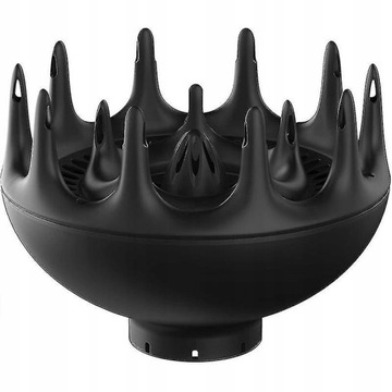 Большой диффузор для волос Black Orchid для вьющихся и вьющихся волос.