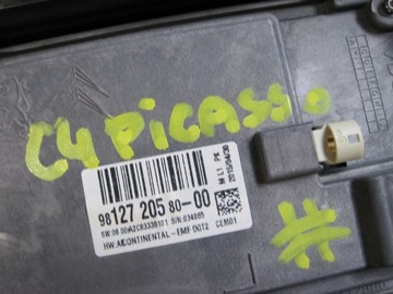 фото thumb №7, Дисплей екран навігації citroen c4 picasso 9812720580