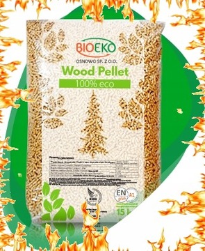 Pellet pelet drzewny certyfikowany EN plus A1 15kg