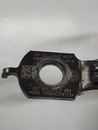 фото thumb №7, Vw caddy 5 2k7 v клипса поперечина безопасности передняя перед левая 2k7857755a