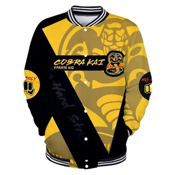 БЕЙСБОЛЬНАЯ ТОЛСТОВКА COBRA KAI, РАЗМЕРЫ, S