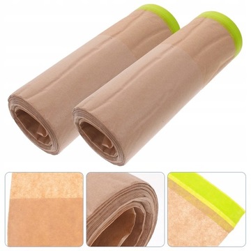 Kraft Paper Masking Film Car 2 Rolls