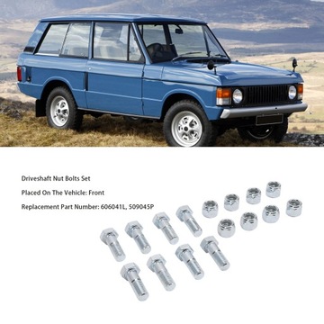 фото thumb №6, Гвинти гайки вала привідного налаштуй 509045p передні металевий 2p