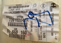 фото thumb №7, Renault trafic iii vivaro потолок потолок grand длинный osobówka 739102042r