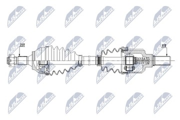 фото thumb №2, Npw-ct-077 nty полуось приводная citroen c4 ii 1.6hdi