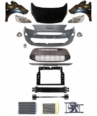 фото thumb №1, Ford ka ru8 2008-2015 kompletny перед капот pas