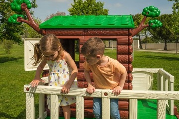 САДОВЫЙ ДОМ НА Дереве для детей с террасой FEBER House on The Tree