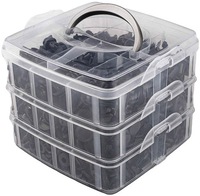 фото thumb №12, Застібки кліпси кліпси rozporowe автомобільні do оббивка 620 szt міцний набір