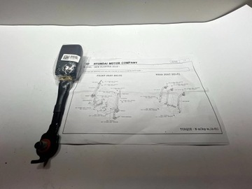 фото thumb №10, Hyundai elantra vi 2016- застёжка ручка ремня безопасности правый перед
