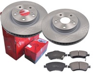 фото thumb №1, Тормозные диски тормозные колодки trw перед toyota auris e15 296mm