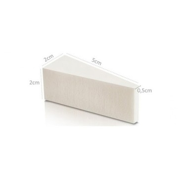 2x GĄBKA DO OMBRE MANICURE HYBRYD MAKIJAŻU ŻEL