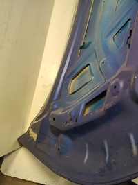 фото thumb №6, Peugeot 308 ii t9 lift капот крышка двигателя 9817303180 оригинал