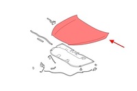 фото thumb №7, Toyota highlander iii xu50 2013-2019 капот сталевий 533010e220