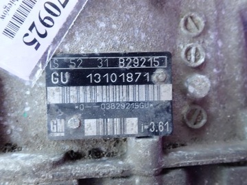 фото thumb №6, Opel signum 2,2 dti 92kw 125km y22dtr коробка передач коробки передач 13101871 f35
