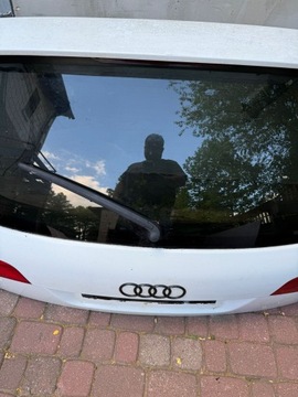 фото thumb №6, Кришка зад задня з скло audi q7 4l біла s-line спойлер