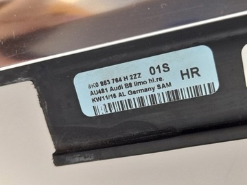 фото thumb №14, Audi a4 b8 рестайлинг 2015r avant планка dekor дверь хром прокладка правый зад eu