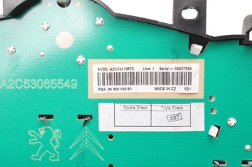 фото thumb №8, Peugeot 207 1.6 спідометр  прилади європа 9666818980