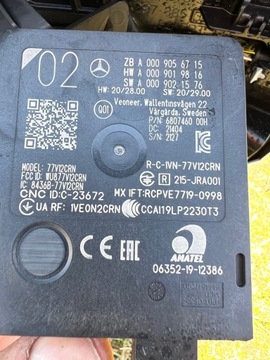 фото thumb №16, Mercedes eqs 297 amg бампер перед решітка радіатора хром pdc